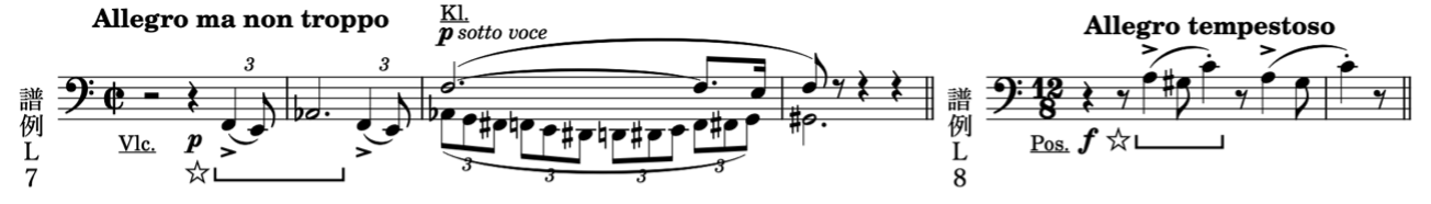 譜例L7・L8